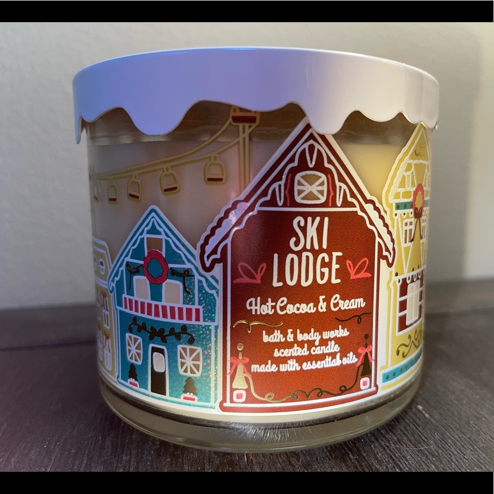 BNIB B&BW Hot Cocoa & Cream 3 Wick Candle